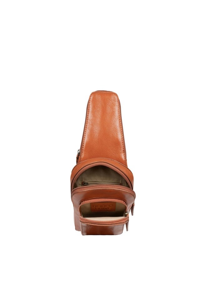 Hidesign Men's Genuine Leather Crossbody Bag - Image 3